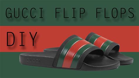 cheap thrills how to make the gucci slide|DIY GUCCI SLIDES FOR ANYONE **SUPER CHEAP!.